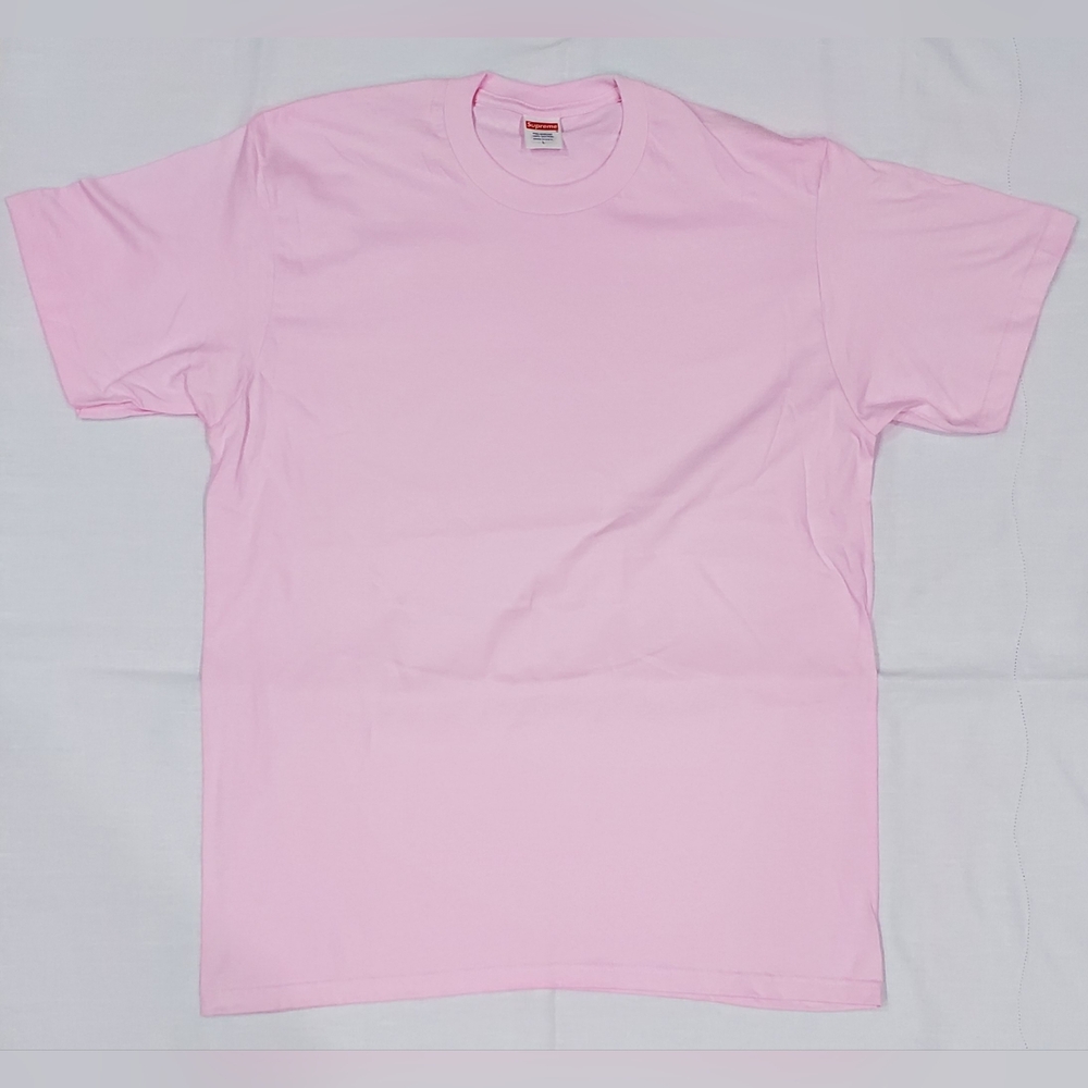 Supreme Light Pink Short Sleeve Tee